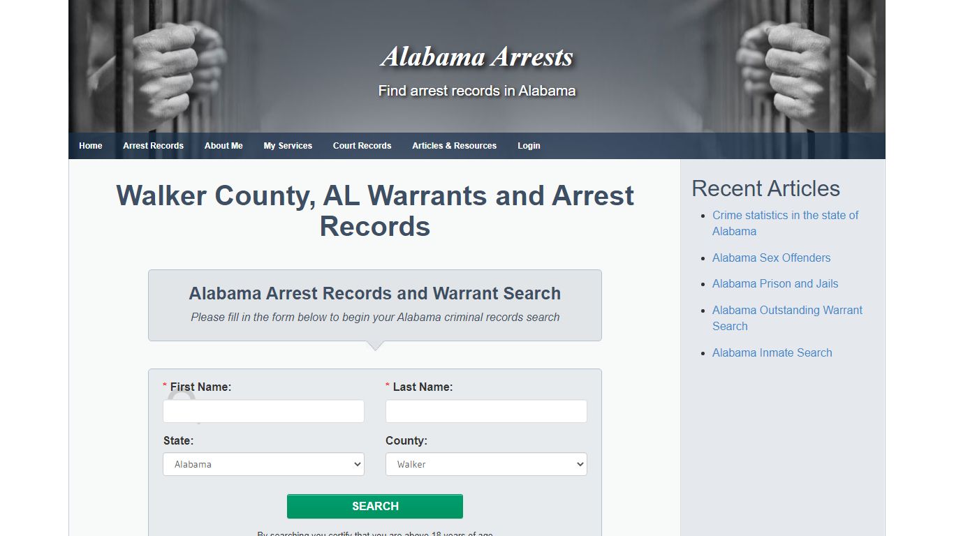 Walker County, AL Warrants and Arrest Records - Alabama Arrests