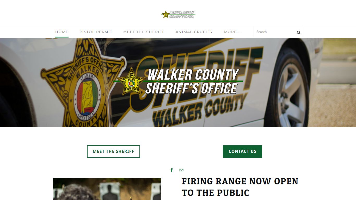 Walker County Sheriff's Office, Sheriff Nick Smith - Home